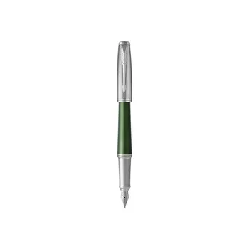 

Penna Stilografica Parker Urban Premium Green CT Stilografica Pennino M - blu - punta 1mm.