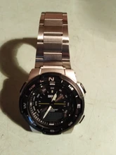 SKMEI-Relojes con correa de acero inoxidable para hombre, pulsera de moda con cronómetro, cronógrafo y función impermeable, con modelos deportivos