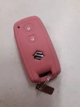 ZAD-funda de cobertura de mando a distancia de goma y silicona, funda de protección de la piel, soporte de carcasa para SUZUKI Swift Sport SX4 SCORSS grand vitara smart sin llave