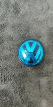 4 Uds 55mm 56mm 65mm 70mm 76MM para tapacubos centrales de coche rueda cubierta para vw estilo 3B7601171
