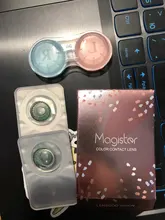 Lentillas de colores verdes para fiestas de Halloween, lentes de contacto de ojos coloridas para Cosplay