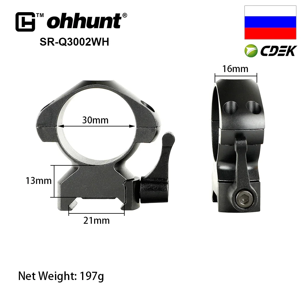 

Ohhunt 2 шт. стальные кольца 1 дюйм 30 мм 11 мм 20 мм Низкий Высокий Средний Профиль Крепление прицела для прицела