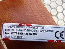 3 uds BFT MITTO 4, MITTO4A, MITTTO B RCB 04, KLEIO B RCA 02/04 mando de garaje mando 433mhz llave abridor de puerta Fob