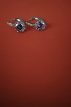 Pendientes brillantes de circonita para mujer, 10 colores, Clip de elementos AAA, joyería de boda para banquete, regalos para mujer