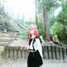 LOUIS FERRE largo degradado rojo rosado pelucas sintéticas azul púrpura Cosplay peluca con Bnags para las mujeres negras resistente al calor de fibra