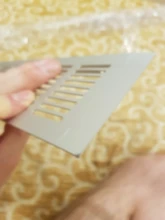 Ventilation-Grille Perforated-Sheet Vents Web-Plate Aluminum-Alloy Wide 50/80mm