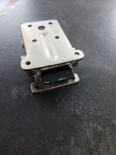 De hierro bisagra plegable pata de la Mesa entre corchetes plegable para silla de mesa de extensión mesas plegable auto bloqueo doble pies bisagras