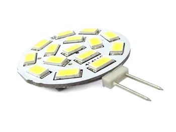 LED bulb G4 Bispina DC AC 12V 24V 3,5W neutral White 15 SMD 5630 4500K 10V-30V
LED bulb G4 Bispina DC AC 12V 24V 3,5W neutral White 15 SMD 5630 4500K 10V-30V