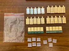 Conector de carga de Cable para teléfono, Conector de soldadura macho 4 en 1, USB 3,1, 4P, niquelado/chapado en oro, 1/2/5 uds.