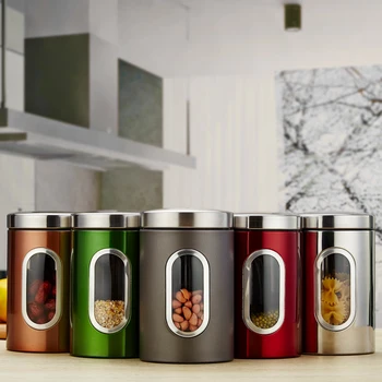 3Pcs Food Storage Container Food Storage Set with Lids Grain Storage Tank with Transparent View Window Food Storage
3Pcs Food Storage Container Food Storage Set with Lids Grain Storage Tank with Transparent View Window Food Storage