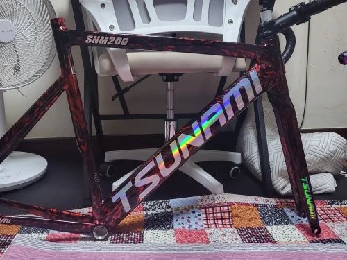 Рама для велосипеда TSUNAMI SNM200 700C алюминиевая фиксированная