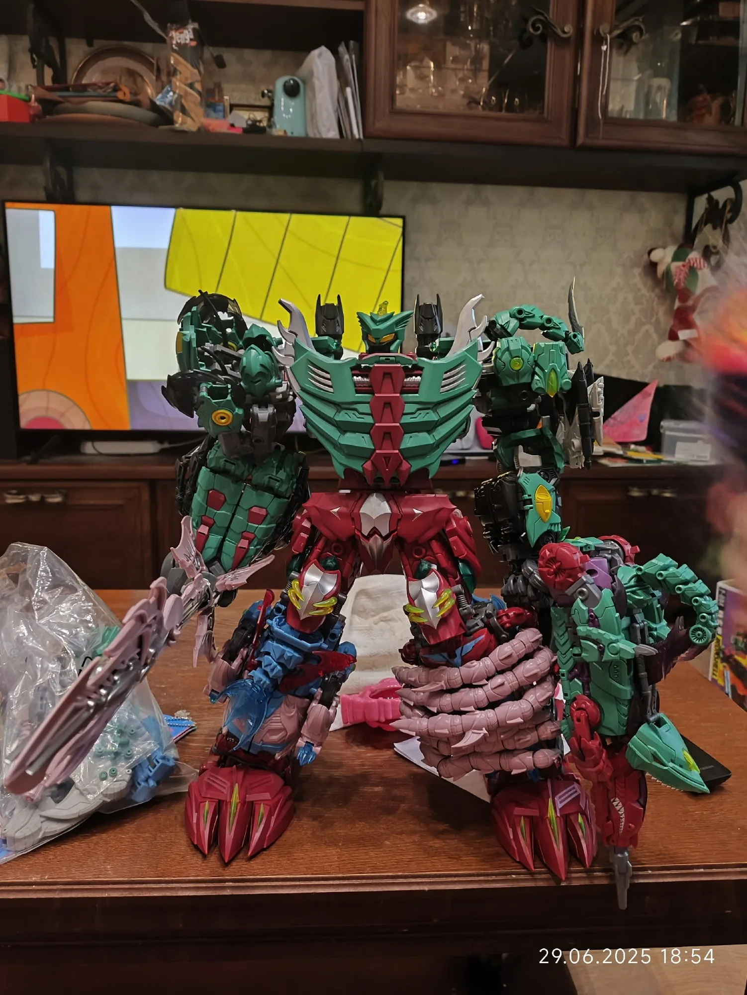 「現状品」トランスフォーマー海外正規品TFC POSEIDON 6体セット Shop Poseidon Combiner – G1-Inspired Sea Monster by TFC Toys