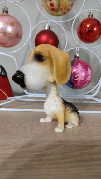 Украшения для автомобиля, милые пластиковые фигурки собак и щенков