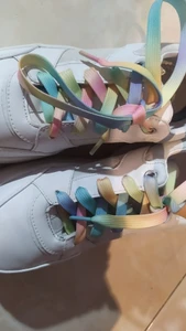 Разноцветные шнурки с разноцветными принтами | AliExpress