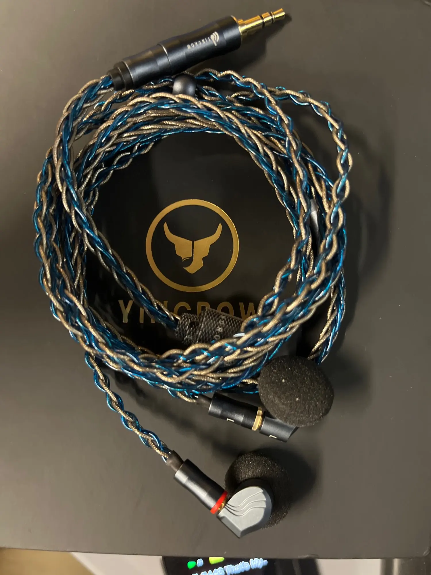 Yincrow RW-3000 синие внутриканальные наушники | AliExpress