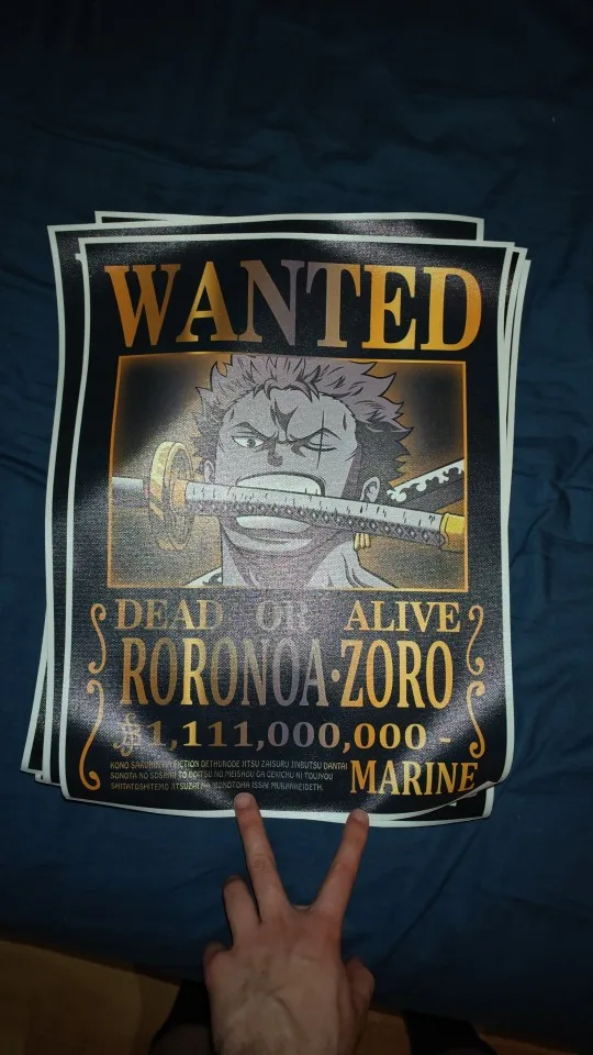 Canvas Poster One Piece Bounty Wanted Sabo Bandai | AliExpress