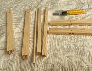 Деревянная вешалка для кукол, организатор одежды вешалок для кукол ...