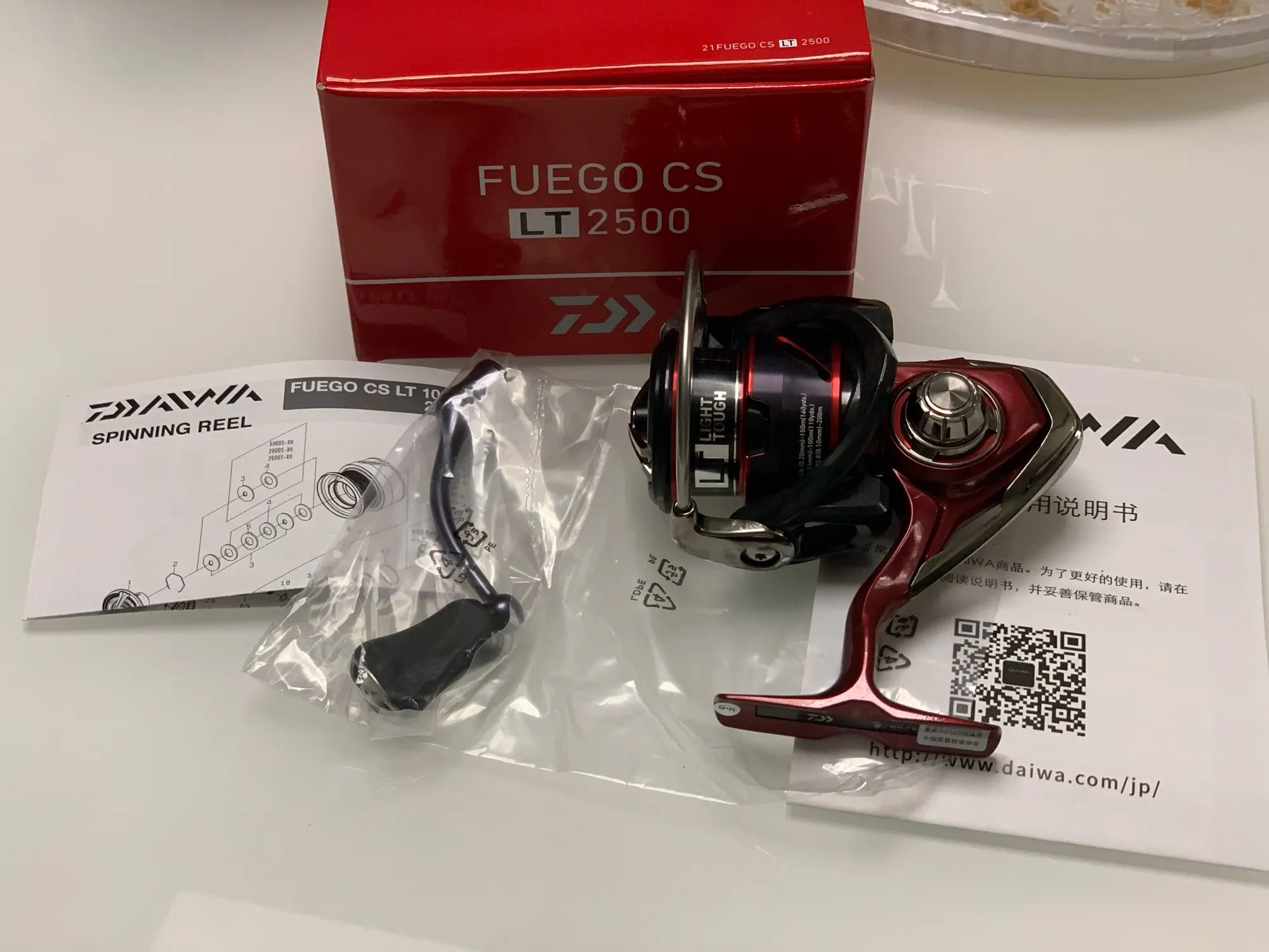 2021 оригинальная DAIWA FUEGO CS LT 3000-C 4000 5000-CXH 5,3