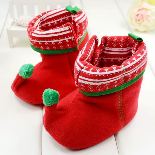 newborn christmas shoes