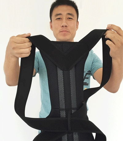 2016 Adjustable Magnetic Posture Back Support Corrector Belt Band Shoulder Posture Corrector Braces & Supports Magnetotherapy - Braces & Supports - AliExpress