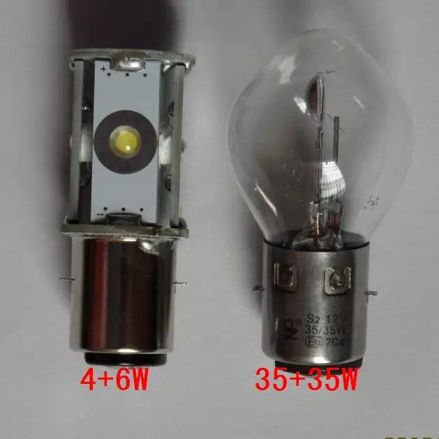 Electric Bicycle Headlight Led Lighting Bulb S2 Electric Bicycle Ba20d