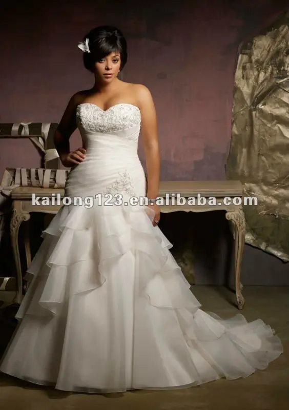 drop waist wedding dress plus size