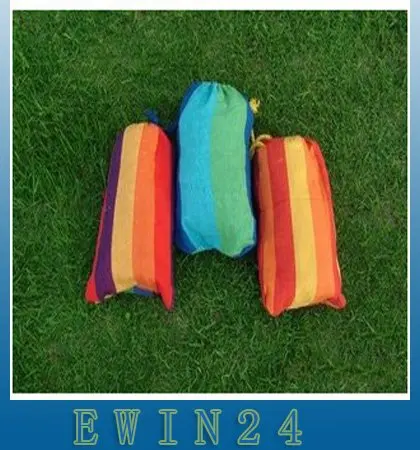 Outdoor Canvas Leisure Hammock Camping Heavy Multi-color Single Person (2).jpg