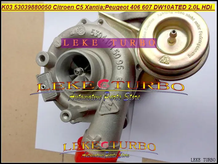 K03 53039880050 53039700050 0375G3 Citroen C5 Xantia;Peugeot 406 607 Engine DW10ATED 2.0 HDi 2.0L turbocharger (4)