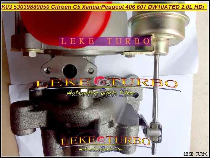 K03 53039880050 53039700050 0375G3 Citroen C5 Xantia;Peugeot 406 607 Engine DW10ATED 2.0 HDi 2.0L turbocharger