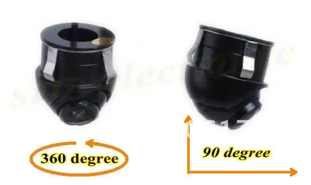 Promotion Sony CCD HD night vision car rear view camera front view side view rear monitor for 360 degree Rotation Universal fit