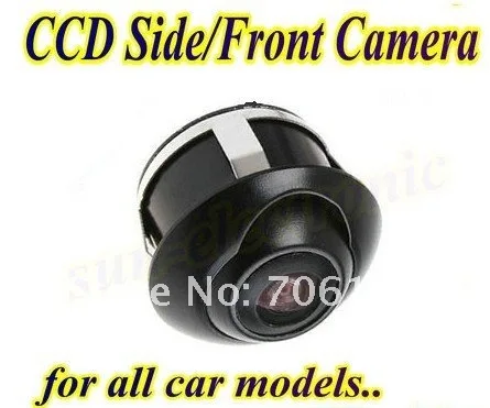 Promotion Sony CCD HD night vision car rear view camera front view side view rear monitor for 360 degree Rotation Universal fit
