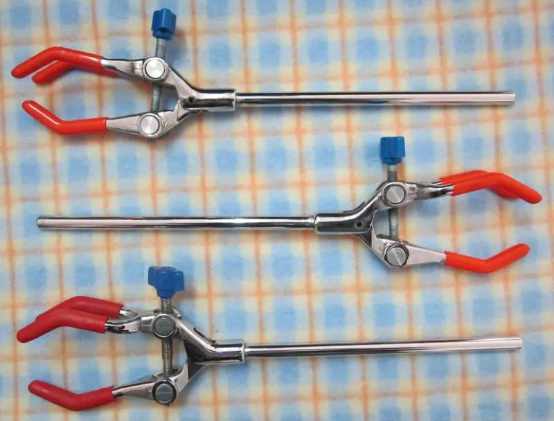 Condenser Clamp,Three Prong Clamp,80mm
