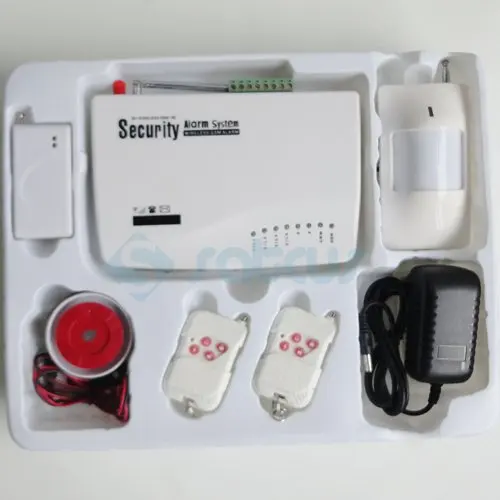 NEW~ Real Voice Prompt ~ Most Cost-Effective Wireless Home Intelligent Burglar GSM Alarm System 900/1800/1900Mhz