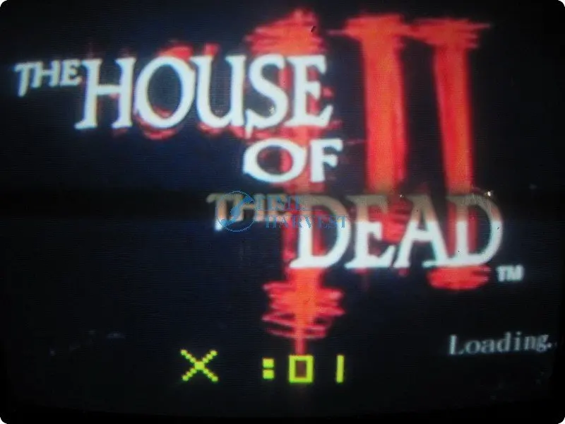 1 set of The House of Dead 3 Shooting Game Kit for Shooting Game Simulator Machine/Amusement firing game CGA monitor cabinet