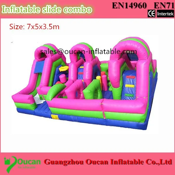 inflatable slide combo