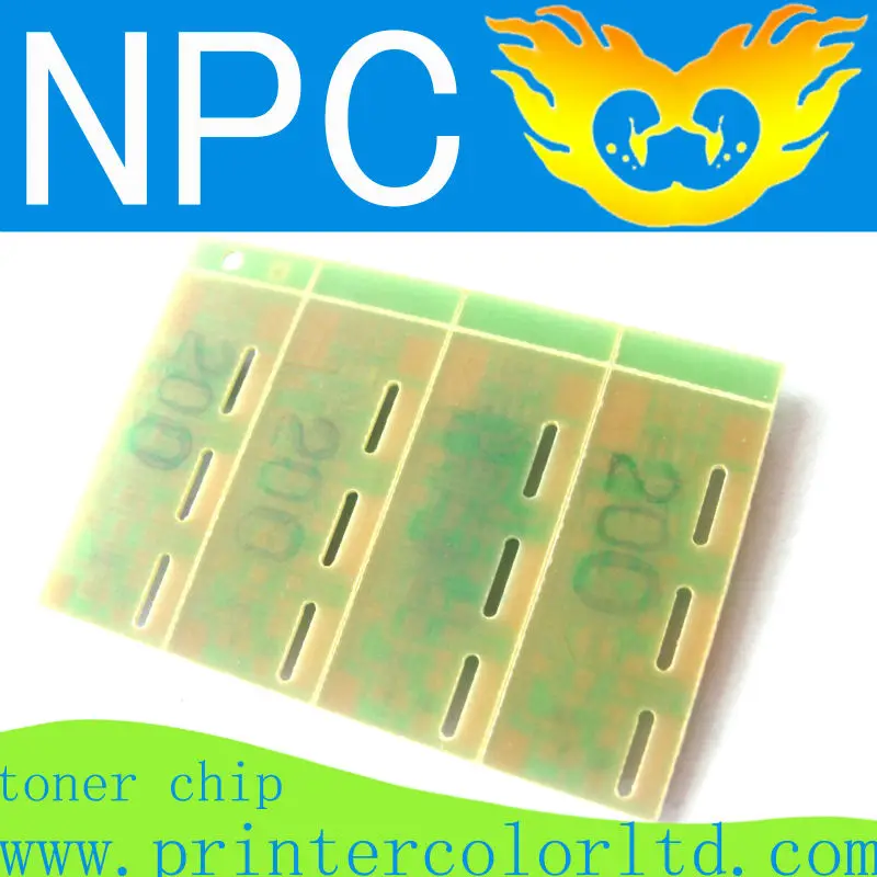 Toner Reset Chips for Samsung CLP-310 CLP-315 CLP-315W Refill BCMY 4 Color