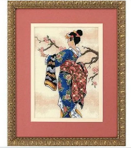 CS-005WM Hand Made Cross Stitch woman.jpg