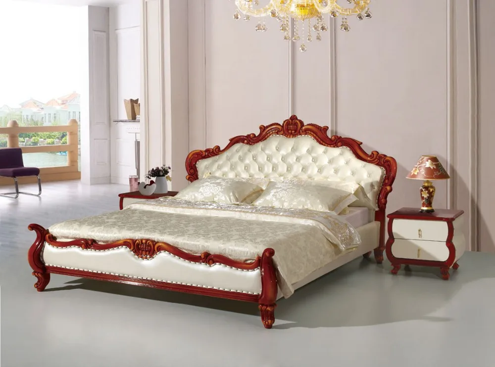 Latest Designs Leather Cool Soft Beds For S King Size Bed F048 Specifications