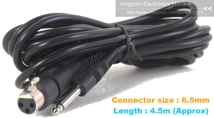 SMT MIC Cable 6.5mm