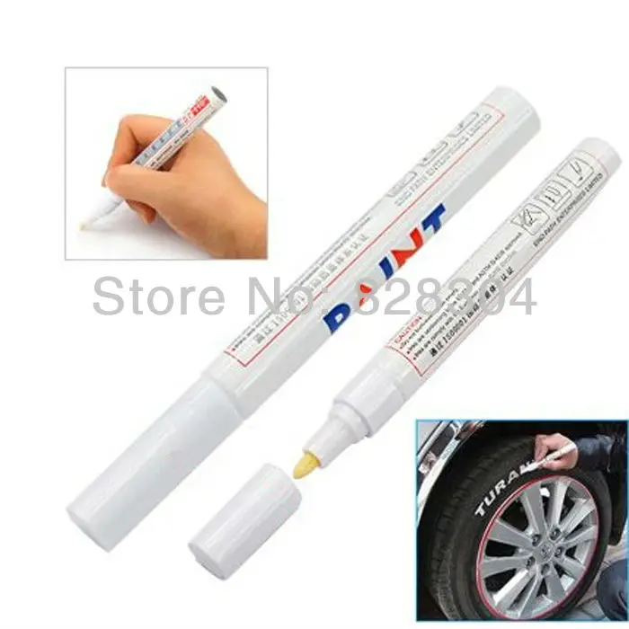 Caneta de Tinta Usado para Escrever Cartões de Ação de Graças Pintura de Seu Entrega Gratuita Marcador Oleosa Toyo Sa101 Casamento Carro Bicicleta Branca 2 Entrega gratuita caneta de tinta marcador oleosa
