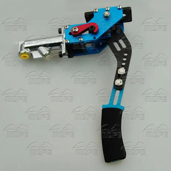 Universal Aluminum Adjustable Hydraulic Handbrake Hand Brake Vertical 0.75 inch Master Cylinder Drift Rally Blue DSC_0923 (2)