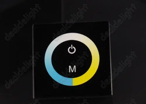 DC12V-24V LED Color Temperature Touch Panel Dimmer Controller TM07 1.jpg