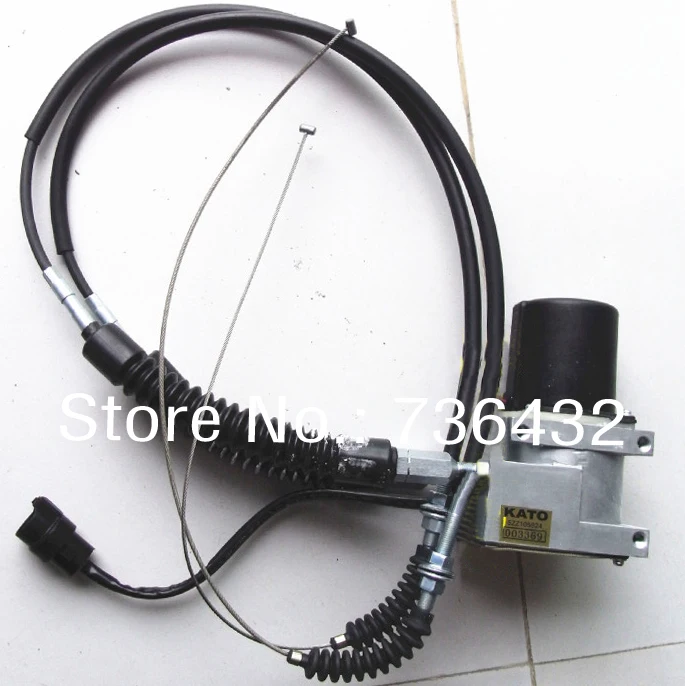 Kato Excavator 820 accelerograph motor