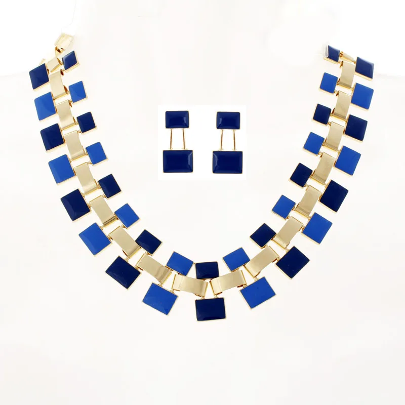 Classic Top Quality Enamel Necklaces Gold Plated C...