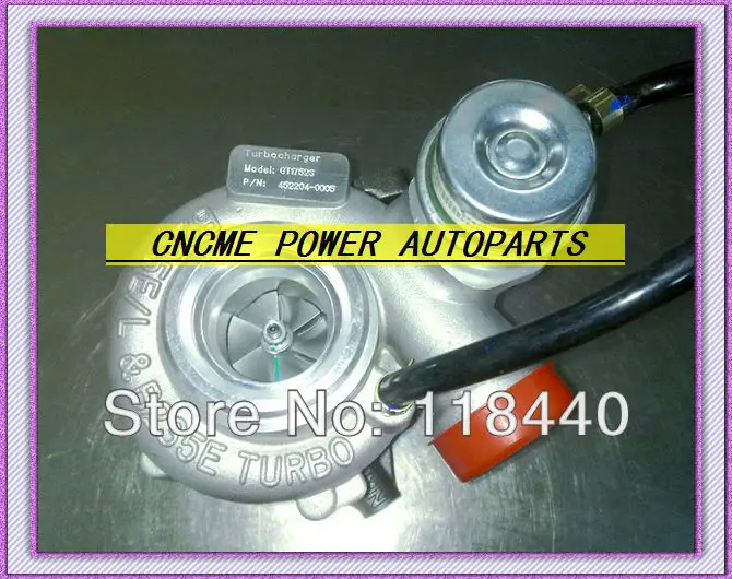 GT1752S 452204-0001 452204-0004 452204 05955703 9172123 55560913 9198631 4611349 9180290 SAAB 9-3 9-5 B235E B205E 2.0L 2.3L 1999- turbocharger (4)