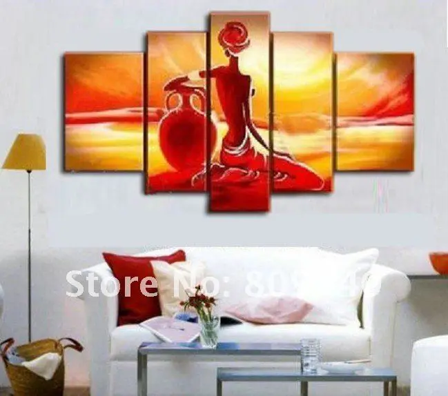Free Shipping Abstract African Figure Oil Painting Canvas High Free Shipping Abstract African Figure Oil Painting Canvas High Quality Handmade Home Decoration Office Wall Art Decor Gift In Calligraphy
