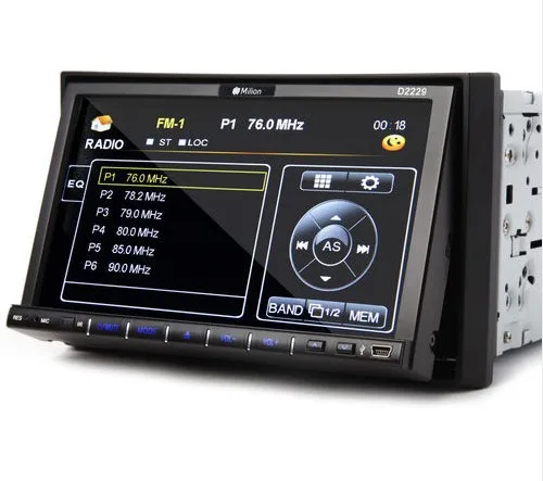 Купить d2229 milion 7" автомагнитолы в тире 2 din hd авто fm радио dvd ...