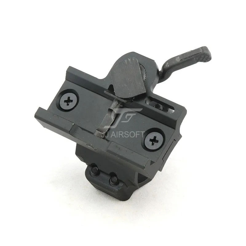 Anel com Riser Airsoft A.r.m.s. Lance Lever jj 30mm 7 JJ Airsoft A.R.M.S. 30mm Lance Lever Anel com Riser
