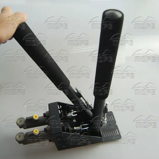0.75 inch Dual Twin Double Master Cylinders Handles Lockable Vertical Drift Rally Handbrake Hand Brake Hydraulic E-brake DSC_0829