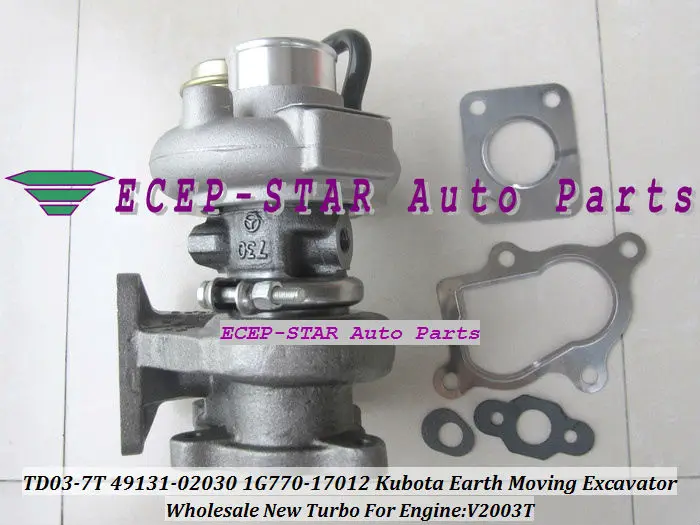 TD03 TD03-7T 49131-02030 1G770-17012 For Kubota Earth Moving Excavator Engine V2003T turbocharger (6)